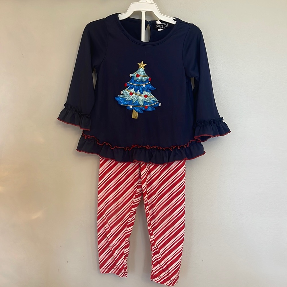 Holiday Toddler Girl Outfit